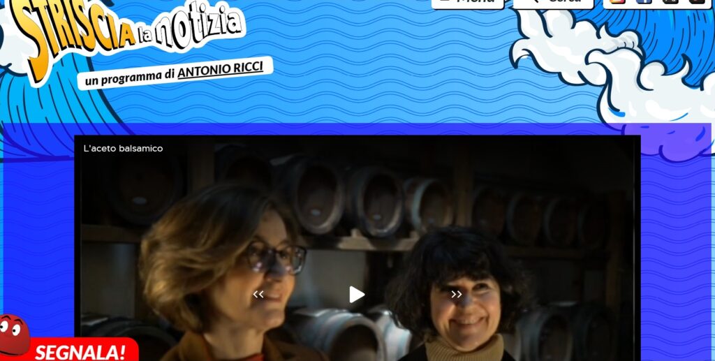 Il Borgo del Balsamico su Striscia La Notizia