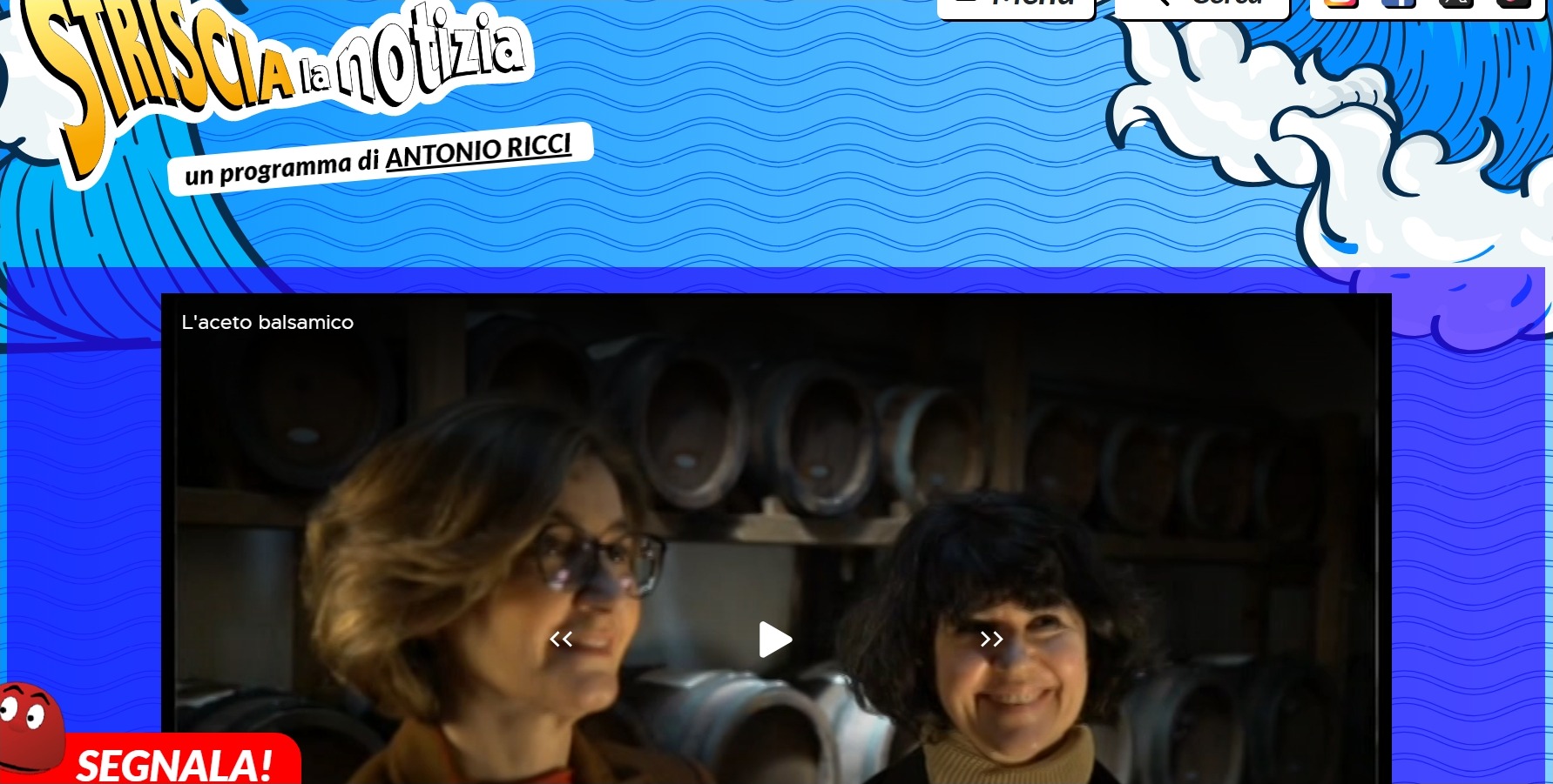 Il Borgo del Balsamico su Striscia La Notizia