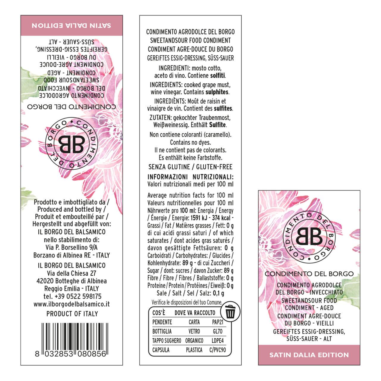 Condimento del Borgo Satin Dalia Edition - immagine 3
