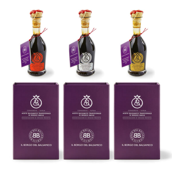 Promo i tre Bollini ABTRE (Aceto Balsamico Tradizionale di Reggio Emilia)