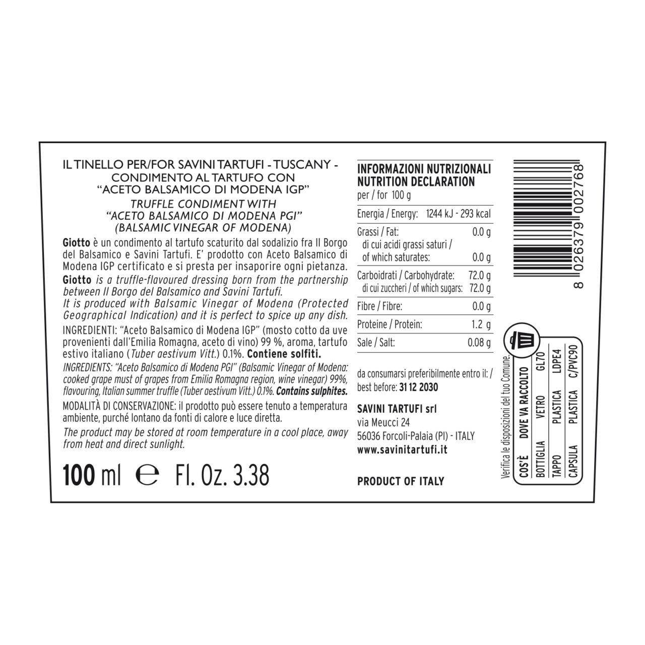 Giotto - condimento al tartufo - immagine 3