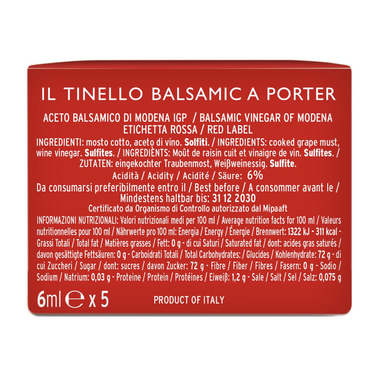 Scatolina da 5 monodose "Balsamic A porter" - immagine 3