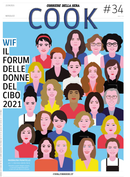 Silvia e Cristina, illustrate in alto a destra.