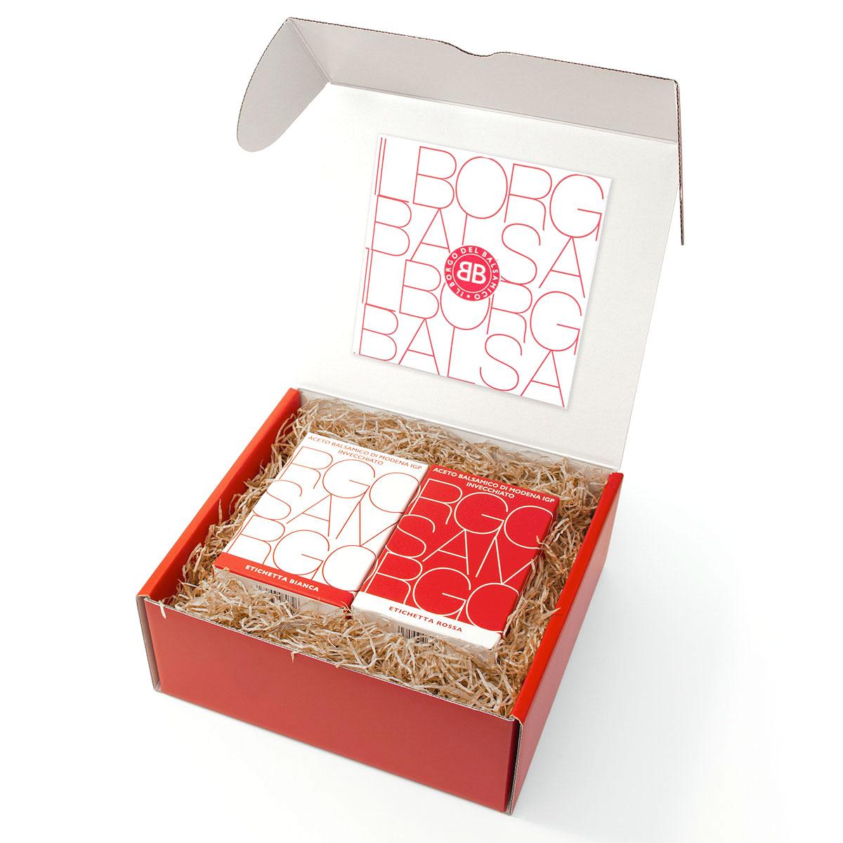 Confezione Il Rosso Va su Tutto Aceto Balsamico di Modena Invecchiato - immagine 2